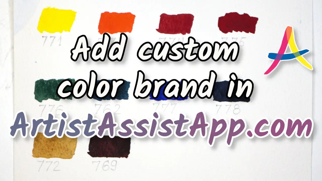 Add custom color brand in ArtistAssistApp