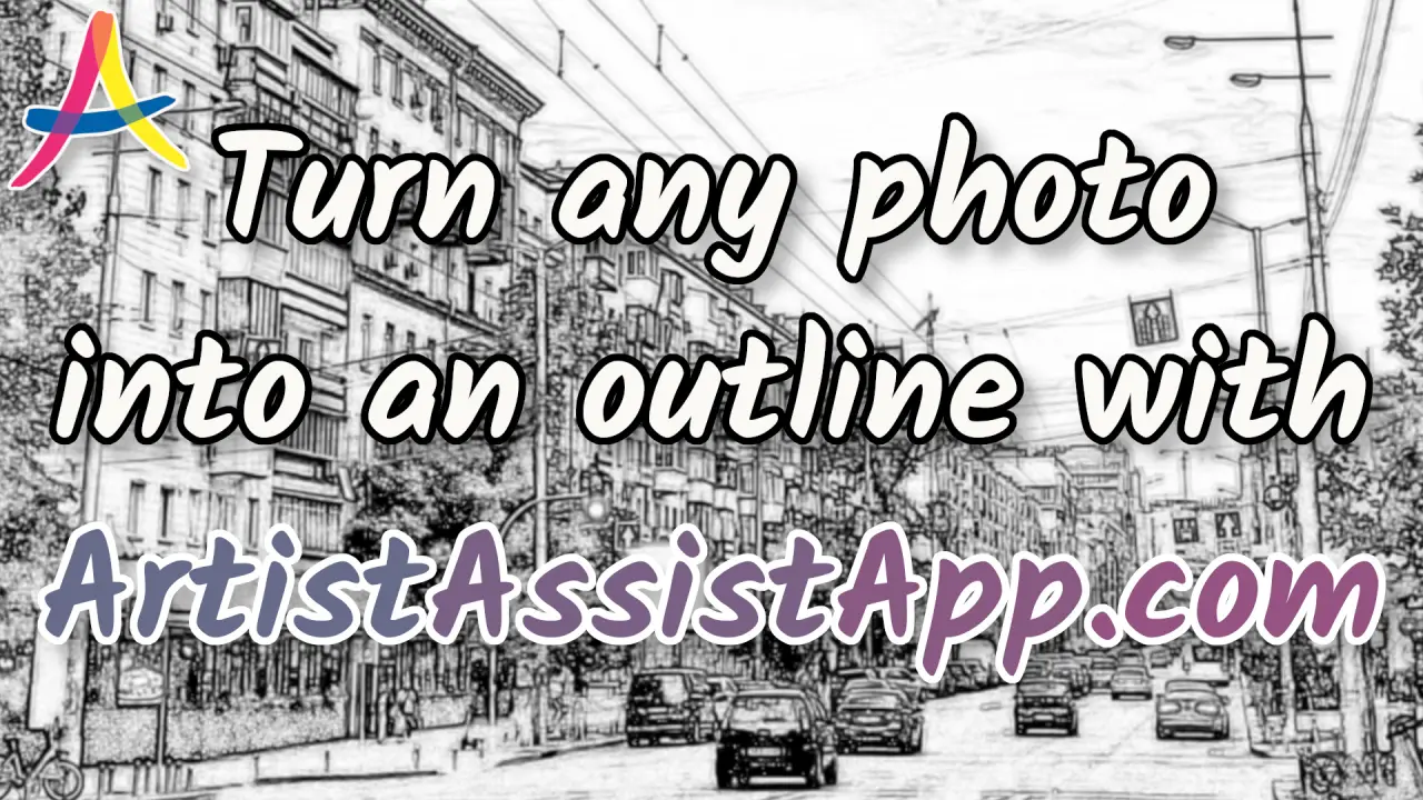 Turn Any Photo into an Outline Using ArtistAssistApp